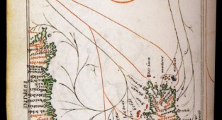 Старинные (XIII-XVIIIв) морские карты, диаграммы, гравюры, рисунки (180 работ) (2 часть)