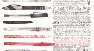 Pen drawings (25 works)