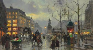 Works of the artist - Edouard Leon Cortes (143 works)