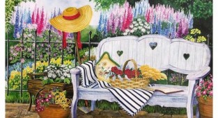 Mary Irwin Sunny watercolor (27 works)
