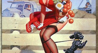 Pin-up by artist Scott Pike (1 works)