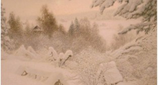 Artist Evgeny Dubitsky. Winter's Tale (14 works)
