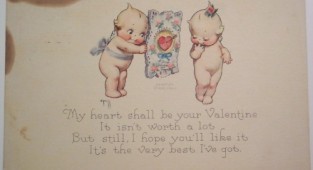 Postcards of the 20th century - Valentine's Day 4 (328 postcards)