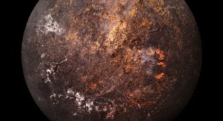 Space Shots of the Bottom of Old Pots and Pans by Photographer Christopher Jonassen (10 photos)