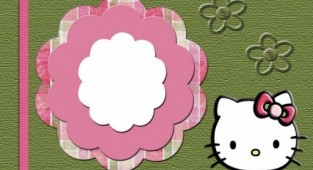 Collection of Hello Kitty frames (20 works)