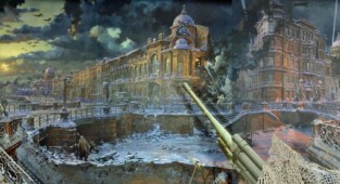 Panoramic paintings of the Great Patriotic War (10 works)