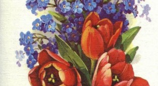 8 Марта - листівки епохи СРСР (360 листівок)