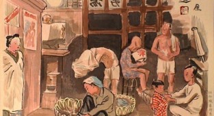 Японский художник Санзо Вада (1883 - 1967) (80 работ)