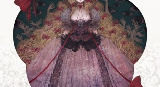 Gothic Japanese Artwork by Yayuyo (40 works)