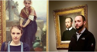 20 people who accidentally met their “doubles” in paintings (21 photos)