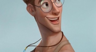 Художник добавил известным героям Диснея большей реалистичности (15 фото)