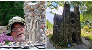 Сказочный мир Калхуна, собранный из камешков (37 фото + 1 видео)