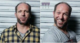 Все оттенки пьяного: лицо до и после пары бокалов (16 фото)