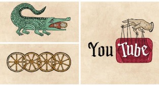 Как бы известные логотипы выглядели в Средневековье (11 фото)