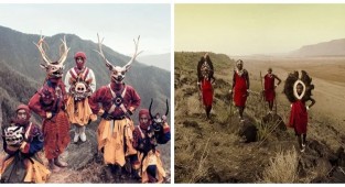 17 interesting photos of tribes that live in isolation (18 photos)