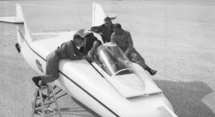 The history of American aeronautics in black and white photos. Stylish science (31 photos)