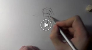 How to draw an anime female body