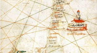Ancient (XIII-XVIIIc) nautical maps, diagrams, engravings, drawings (180 works) (1 part)