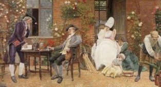 Английский художник Edward Killingworth Johnson (1825 - 1896) (52 работ)