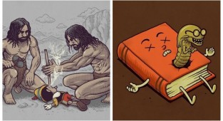 40 funny pictures with a touch of black humor (41 photos)