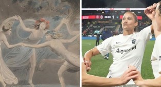 30 кумедних порівнянь із світу спорту та світу мистецтва (31 фото)