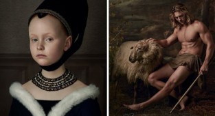 Ожившие полотна: 35 шедевральных портретов нидерландской художницы (36 фото)