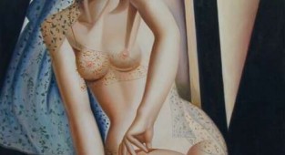 Живопис в Арт Деко стилі. Тамара де Лемпіка (Tamara De Lempicka) (156 робіт)