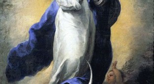 Коллекционер из Валенсии попросил любителя отреставрировать картину "Непорочное зачатие" художника Бартоломе Эстебана Мурильо (3 фото)