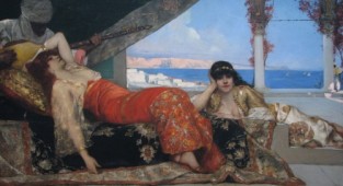 Французький художник Jean-Joseph Benjamin-Constant (1845-1902) (82 робіт)