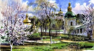 Замечательные картины художника Сергея Брандта (19 работ)