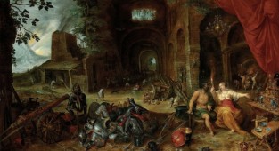Flemish painting: Jan Brueghel the Younger (111 photos)