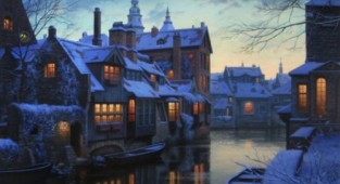 Landscapes by Evgeny Lushpin (18 works)