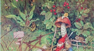 Magical world - children and gnomes | Чарівний світ - діти та гноми (58 робіт)