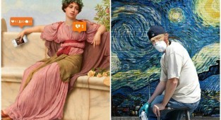 Когда искусство встречается с современным миром: сюрреалистические работы турецкого художника (52 фото)