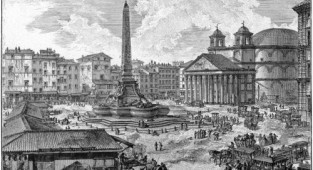 Giovanni Battista Piranesi. Il Campo Marzio dell Antica Roma - Rome, 1762 (13 робіт)