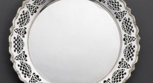 Серебряная посуда - антиквариат (160 фото)