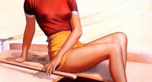 Pin-up by artist Pearl Frush (20 works)