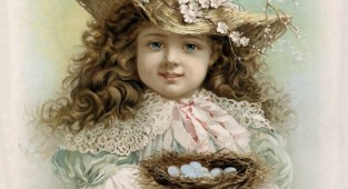 Collection of vintage pictures: children (147 works)