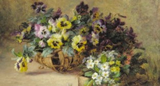 Квіти та натюрморт у живописі 18-20 століть частина 1 (108 робіт)