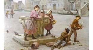 Italian artist Antonio Ermolao Paoletti (1834 - 1912) (64 works)