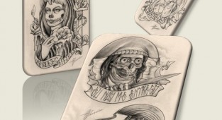 Ale Duraes Tattoo Sketchbook (51 photos)