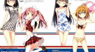 Artbooks / Afterschool of the 5th year (Kantoku) - Check in Summer (16 works)