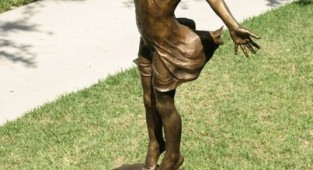 Живые скульптуры Angela Mia De La Vega (8 фото)