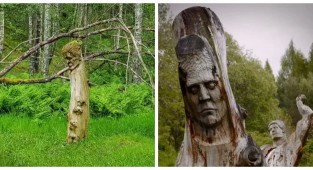 Тропа Фрэнка Брюса, по которой произведения искусства возвращаются к истокам (22 фото + 2 видео)