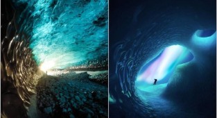 12 снимков от фотографа, который переехал в Исландию, чтобы изучать ледниковые пещеры (13 фото)