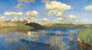 A selection of paintings by Isaac Levitan (13 works)