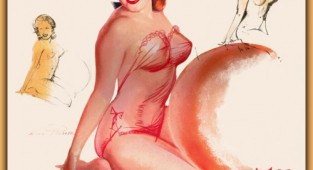 Pin-up by artist Mac Pherson (68 works)