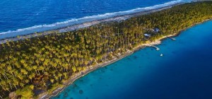 Polynesian Paradise from a Kite
