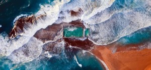 Сіднейські пляжі - вид з піднебесся