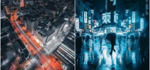 День и ночь японских улиц на снимках Джеймса Такуми Шегуна (14 фото)